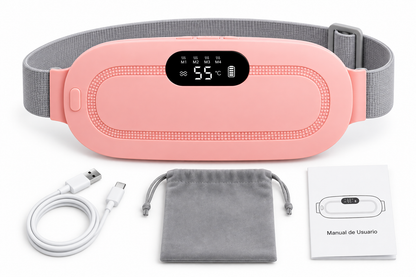 Cinturón calefactor menstrual | Calor y masaje para esos días en los que solo quieres sentirte mejor